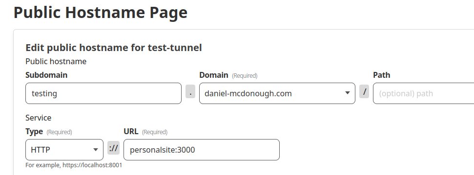 Cloudflare Tunnel